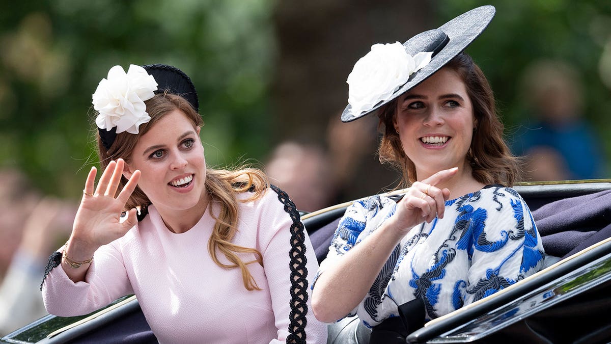 Princess Eugenie and Princess Beatrice