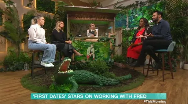 Fred's First Dates co-stars were on This Morning on Thursday