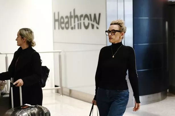 Grace Dent has arrived back at Heathrow Airport following her exit from I'm A Celebrity... Get Me Out Of Here!