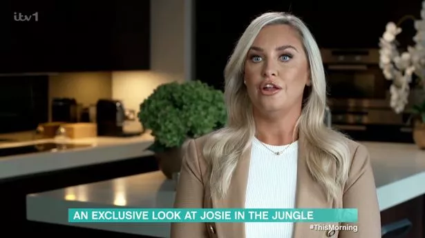 Josie, 38, is one of the celebrities on this year's I'm a Celebrity...Get Me Out of Here!