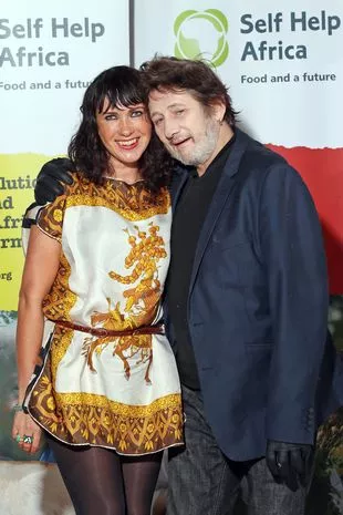 Victoria Mary Clarke and Shane MacGowan