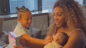 Watch Serena Williams' Daughter Olympia Thrive as a Big Sister to Baby Adira 