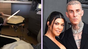 Watch Travis Barker Drum to His and Kourtney Kardashian's Newborn Son's Heartbeat 