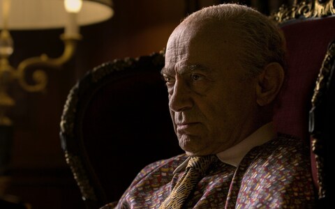 Salim Daw as Mohamed al-Fayed in season six of The Crown