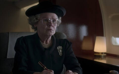 Imelda Staunton as Queen Elizabeth