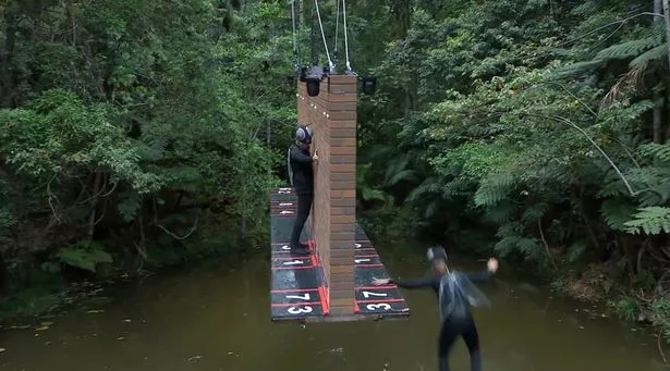 Fred and Marvin take part in Tuesday's Bushtucker Trial