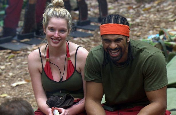 Helen and David were on I'm A Celeb together in 2012