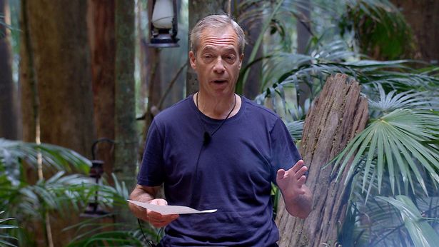 Nigel Farage is clearly keen to be crowned King of the Jungle