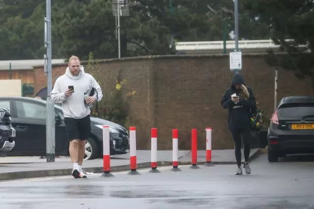 Chloe tried to distance herself from James as they left the gym