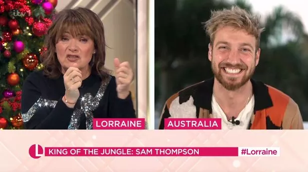 Appearing on Monday's Lorraine, Sam was asked about winning the show and his family's sweet reaction back in London