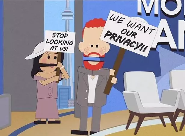 South Park aired a parody about the Sussexes earlier this year