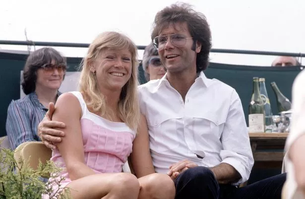 Sue Barker and Cliff Richard