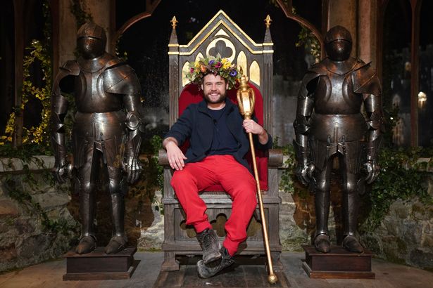 Danny Miller is crowned King of the Castle