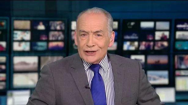 Alastair Stewart was main newsreader on ITV News for 35 years