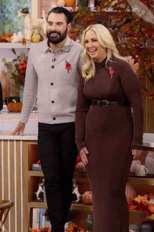 Rylan Clark and Josie Gibson on This Morning