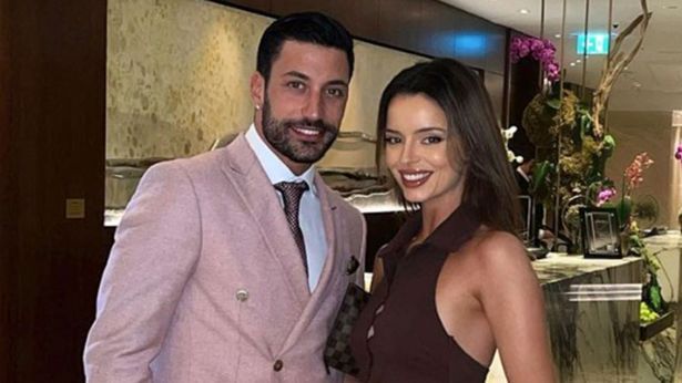 Giovanni Pernice and Maura Higgins