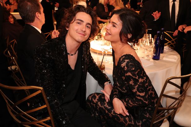 Timothee Chalamet and Kylie Jenner