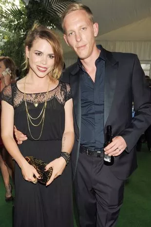 Billie Piper and husband Laurence Fox arrive at the Glamour Women Of The Year Awards, at Berkeley Square Gardens