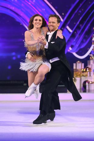 Libby Clegg and Mark Hanretty during the Dancing On Ice 2019