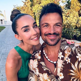 Peter Andre and Emily MacDonagh in a selfie