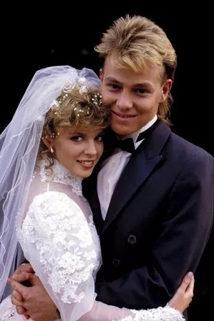 Jason found fame in Neighbours, where he was married to Kylie Minogue