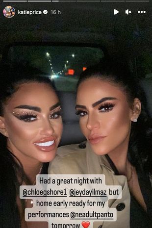 Katie Price and Chloe Ferry