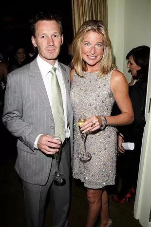 Katie Hopkins and Mark Cross attend the 2007 TV Quick and TV Choice Awards At the Dorchester Hotel, on September 03, 2007