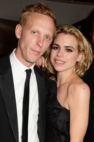 Laurence Fox (L) and Billie Piper