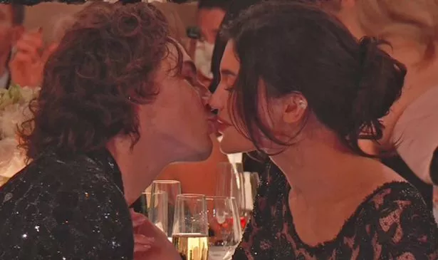 Timothee and Kylie looked oh-so-smitten at the Golden Globes last night