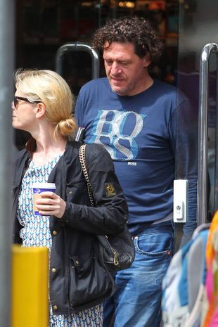 Marco Pierre White and Emilia Fox