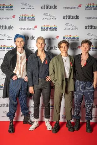 He credits his Vamps bandmates, Tristan, Bradley and Connor for being supportive of him