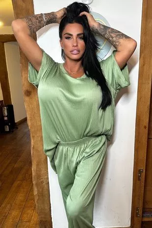 Katie Price in a photo shared on social media