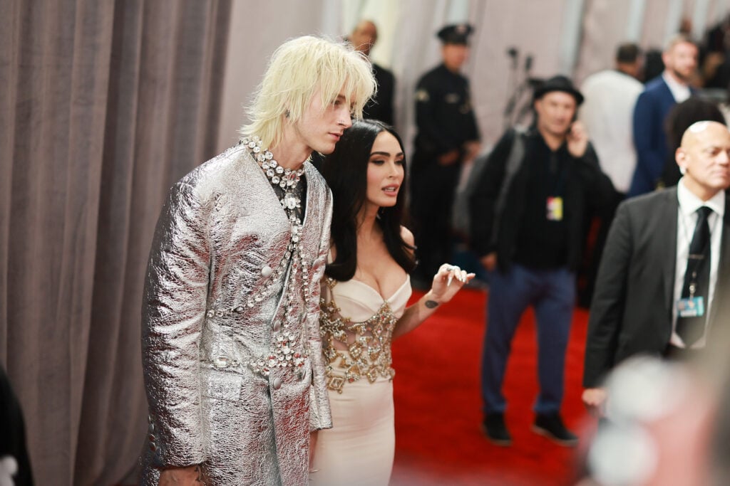 Megan Fox and Machine Gun Kelly on red carpet