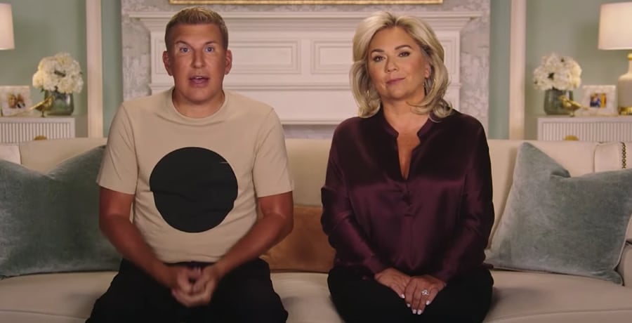 Todd Chrisley and Julie Chrisley on their show.