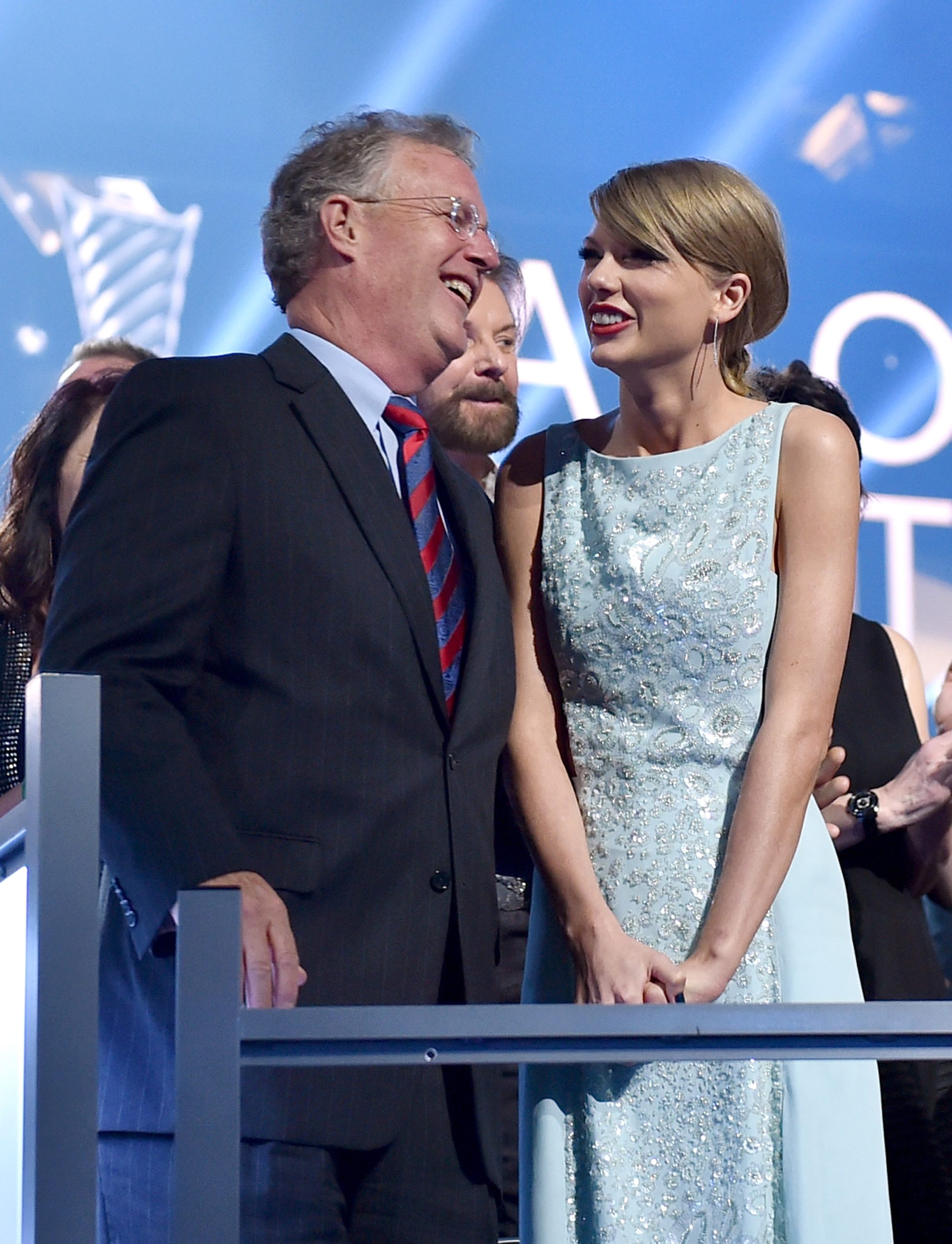 Scott and Taylor Swift attend the Academy Of Country Music Awards in April 2015