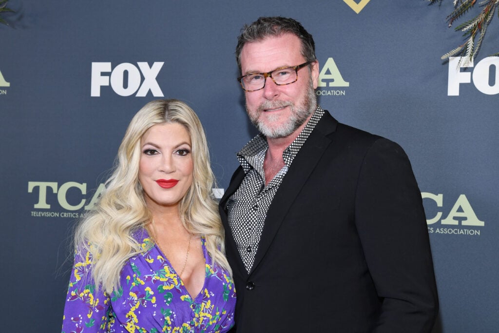 Tori Spelling and Dean McDermott together in February of 2019.