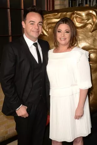 Ant McPartlin and his ex-wife Lisa Armstrong in a photo taken during their relationship