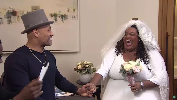 Alison Hammond marrying Dwayne 'The Rock' Johnson