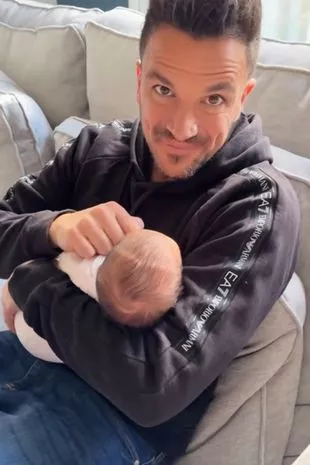 The proud dad has shared his newborn daughter's nickname