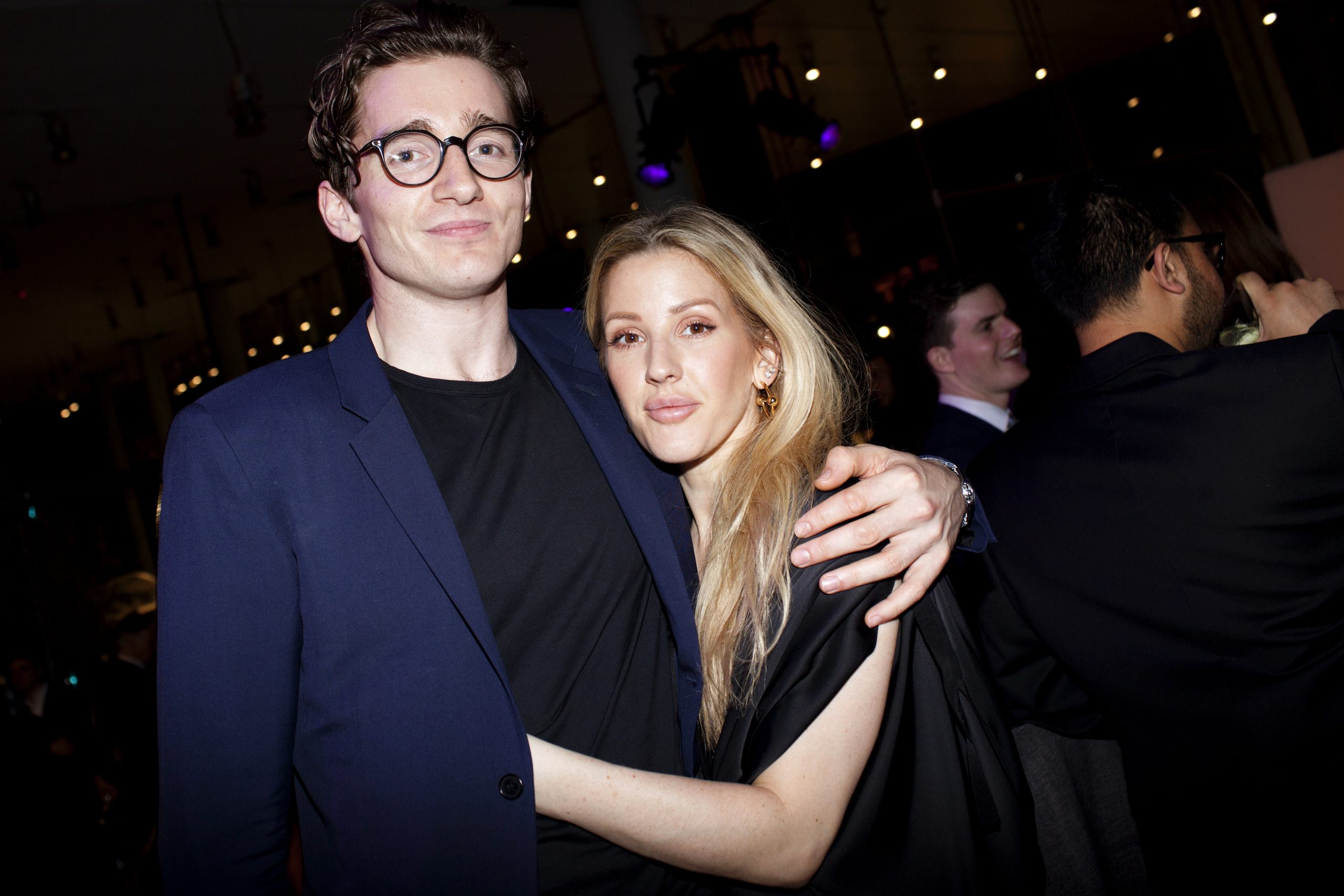 Caspar Jopling, Ellie Goulding (Photo by Lexie Moreland/WWD/Penske Media via Getty Images)