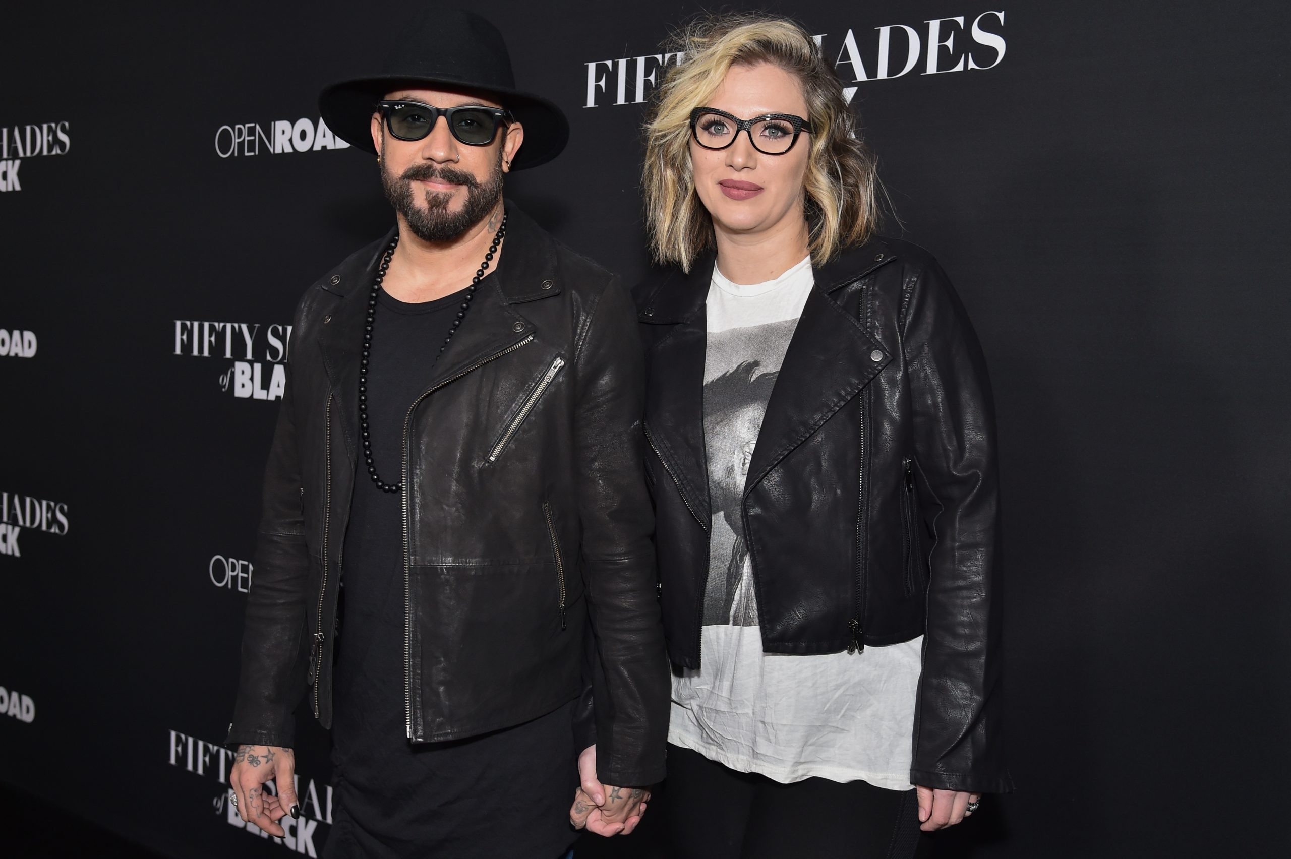 A.J. McLean and Rochelle DeAnna Karidis (Photo by Rob Latour/Variety/Penske Media via Getty Images)