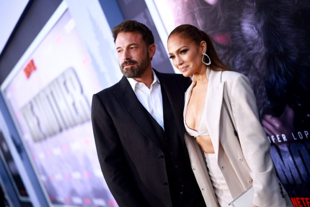 Ben Affleck and Jennifer Lopez at a premiere in May of 2023.