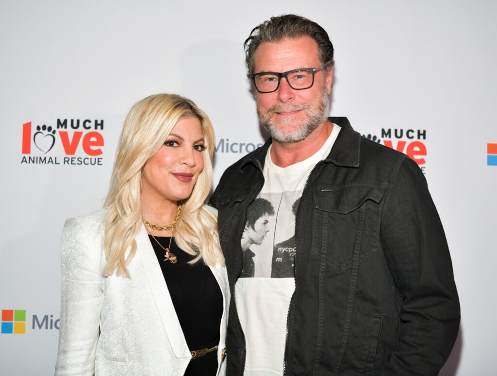 Tori Spelling and Dean McDermott in October of 2019.