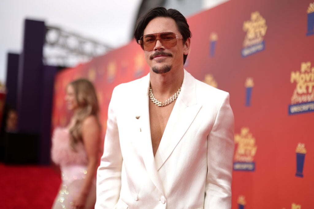 Tom Sandoval attends the 2022 MTV Movie & TV Awards: UNSCRIPTED at Barker Hangar in Santa Monica, California and broadcast on June 5, 2022.