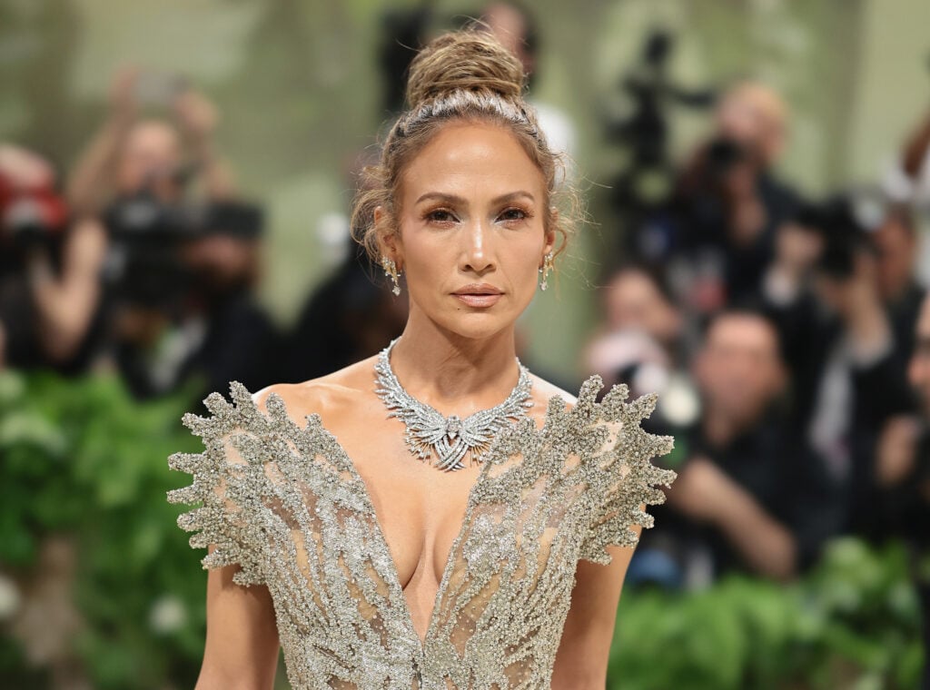 Jennifer Lopez attends The 2024 Met Gala 