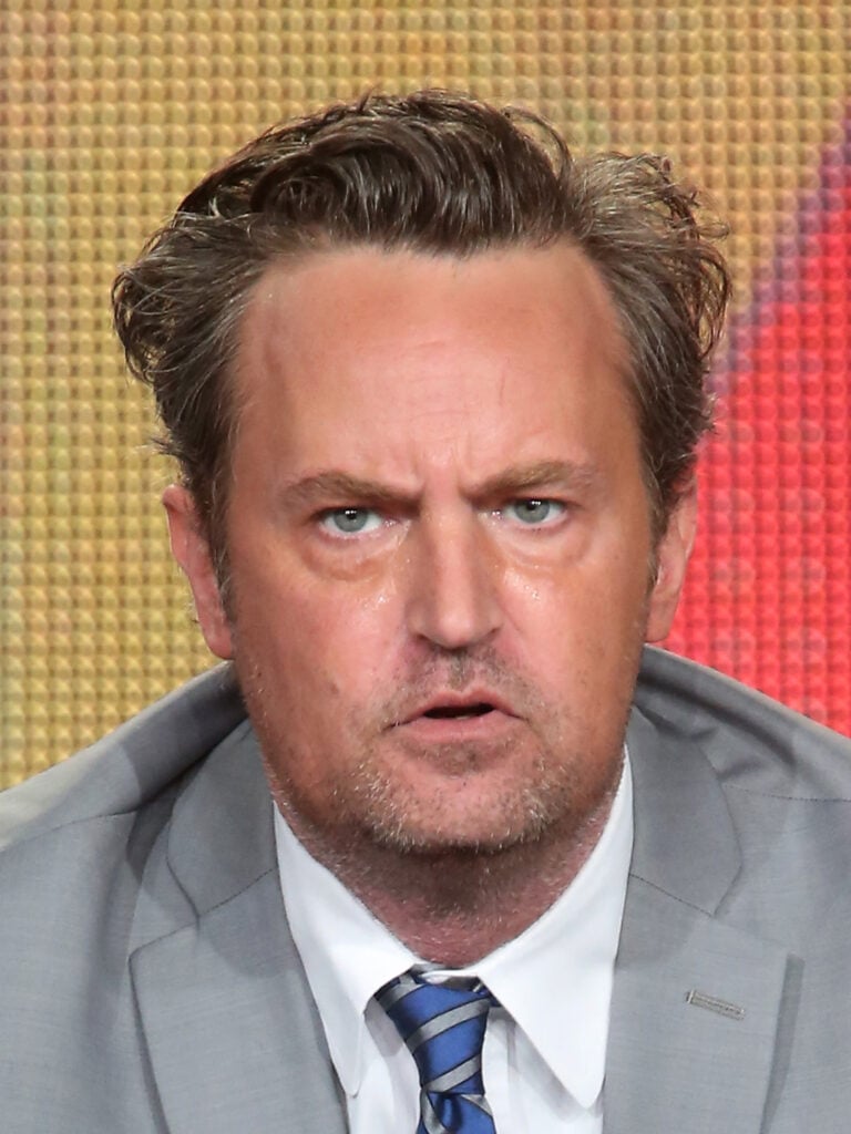 Matthew Perry on a press tour