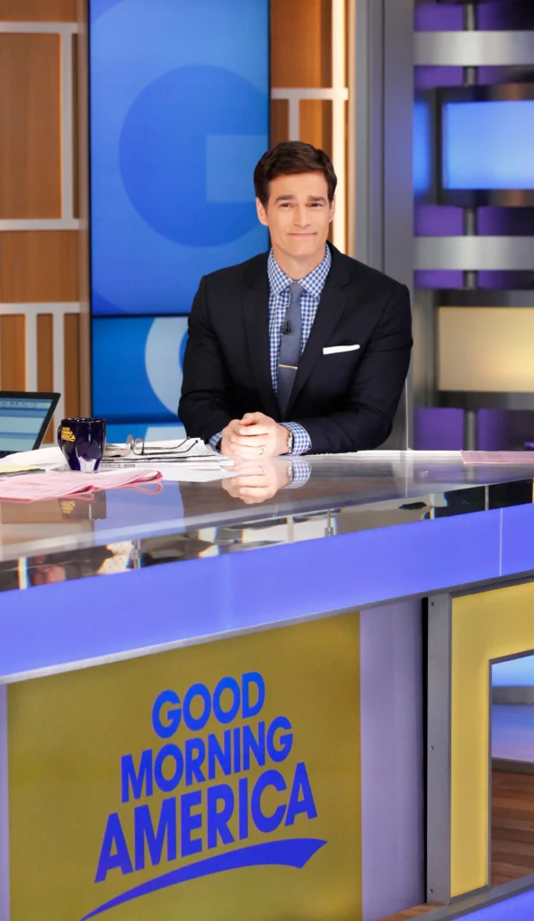 Rob Marciano at his desk