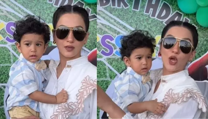 Gauahar Khan Schools The Paparazzi For Scaring Her Son, Zehaan, Remarks, 'Aap Logon Ne Chillaya...'