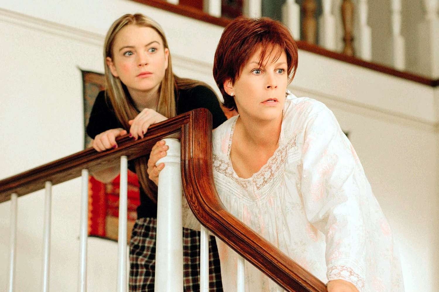 Lindsay Lohan and Jamie Lee Curtis in Freaky Friday | Walt Disney Pictures