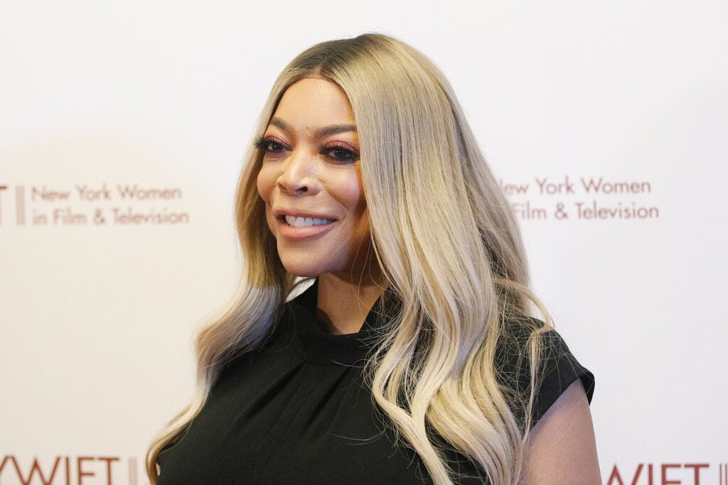 Wendy Williams smiles in December of 2019.